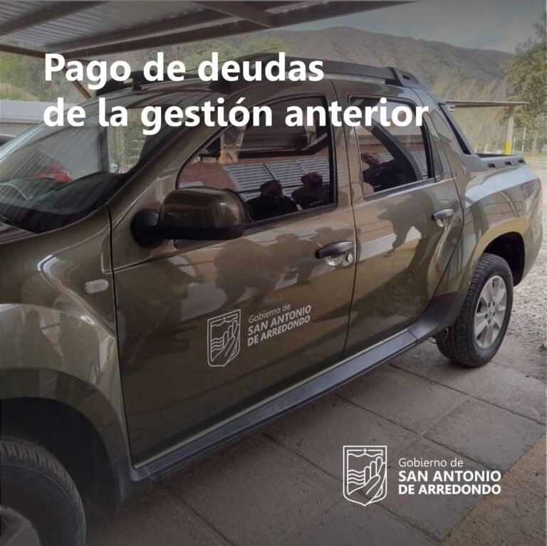Pago de Deudas de la gestión anterior