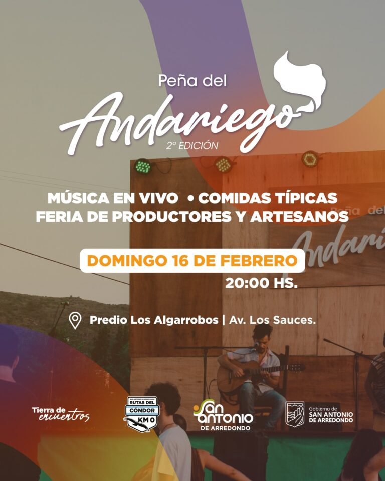 San Antonio de Arredondo se prepara para la 2° edición de la Peña del Andariego