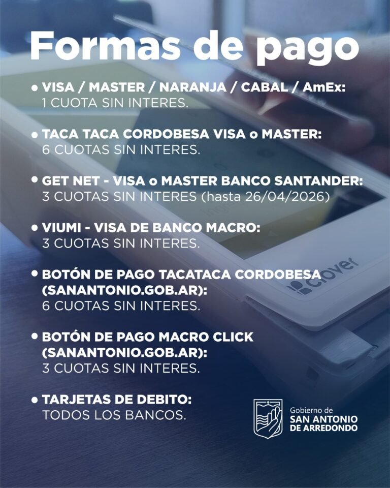 FORMAS PAGO 2